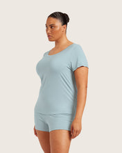 Load image into Gallery viewer, Goodnight Sleep Tee, Mineral Blue
