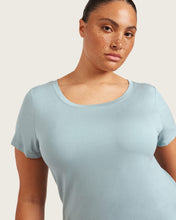 Load image into Gallery viewer, Goodnight Sleep Tee, Mineral Blue
