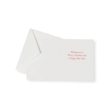 Load image into Gallery viewer, Holly Topiary In Red Pot Petite Boxed Christmas Cards, Set of 15
