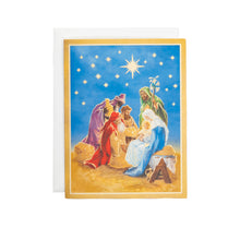 Load image into Gallery viewer, The Holy Family And Three King Boxed Christmas Cards, Set of 15
