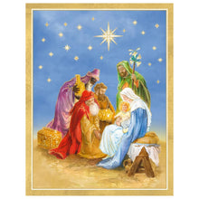 Load image into Gallery viewer, The Holy Family And Three King Boxed Christmas Cards, Set of 15
