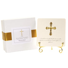 Load image into Gallery viewer, 24 Large Cross Quote Cards with Easel, 5.5"
