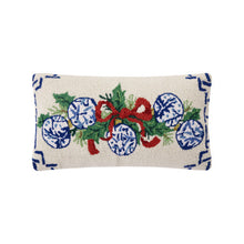 Load image into Gallery viewer, Chinoiserie Ornaments Hook Pillow, 12x20&quot;
