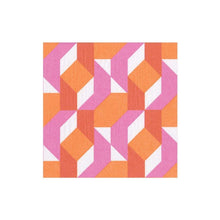Load image into Gallery viewer, Color Theory Paper Cocktail Napkins in Fuchsia, 20 ct
