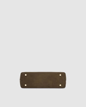 Load image into Gallery viewer, Nicole Handbag, Suede Olive
