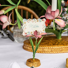 Load image into Gallery viewer, Meadow Walk Iris Place Card Holder
