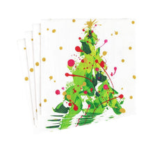 Load image into Gallery viewer, Splatter Tree Cocktail Napkins
