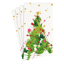 Load image into Gallery viewer, Splatter Tree Guest Towel Napkins
