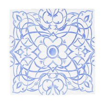 Load image into Gallery viewer, Algarve Linen Paper Luncheon Napkins in Ceramic Blue- 12 per pkg
