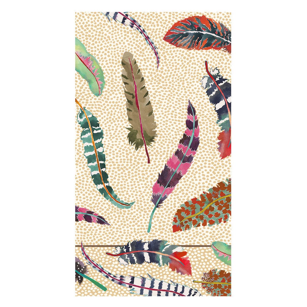 Plumage Paper Guest Towel Napkins- 15 ct