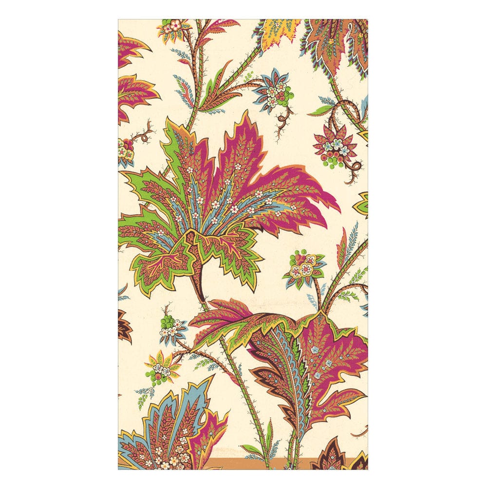 Paisley Guest Towel Napkins in Ivory - 15 ct