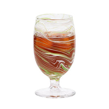 Load image into Gallery viewer, Puro Marbled Goblet, Green
