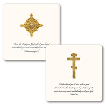 Load image into Gallery viewer, 24 Large Cross Quote Cards with Easel, 5.5"
