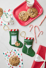 Load image into Gallery viewer, "Naughty" Bauble Stocking
