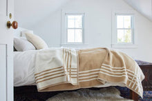 Load image into Gallery viewer, The Basketweave Khaki Blanket, Family Size
