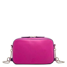 Load image into Gallery viewer, Small Leather Shoulder Bag, Sangria Multi
