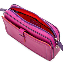 Load image into Gallery viewer, Small Leather Shoulder Bag, Sangria Multi
