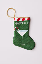 Load image into Gallery viewer, "Naughty" Bauble Stocking
