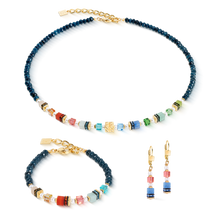 Load image into Gallery viewer, Bracelet Sparkling Princess Spikes | Gold-Multicolour
