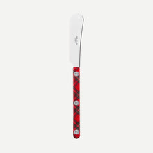 Load image into Gallery viewer, Shiny Bistro Spreader, Tartan | Red
