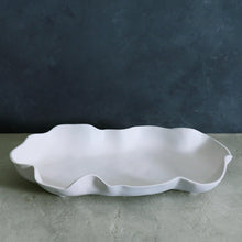 Load image into Gallery viewer, VIDA Nube Large Platter, White
