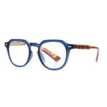 Load image into Gallery viewer, Benn | Matte Navy Blue &amp; Tortoise | Blue Light Blocking Readers

