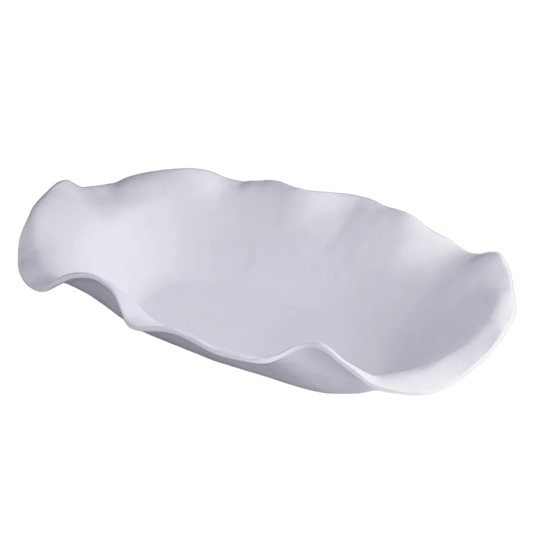 VIDA Nube Extra Large Oval Centerpiece, White