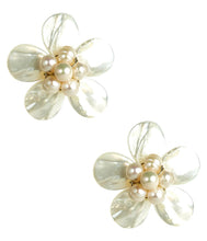 Load image into Gallery viewer, Libby Stud, Mother of Pearl
