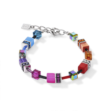 Load image into Gallery viewer, GeoCUBE® Bracelet | Multicolour Rainbow
