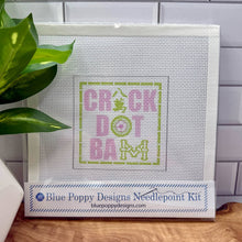 Load image into Gallery viewer, Crack Dot Bam Needlepoint Kit (Mahjong)
