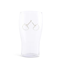 Load image into Gallery viewer, Equestrian Bit Pint Glasses, Set of 4
