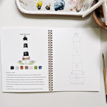 Load image into Gallery viewer, Seaside Watercolor Workbook
