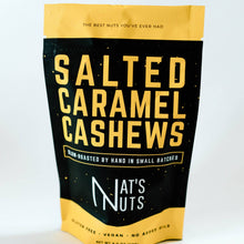 Load image into Gallery viewer, Nat&#39;s Nuts Salted Caramel Cashews
