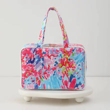 Load image into Gallery viewer, Waterproof Cosmetic Case PVC, Petal Splash
