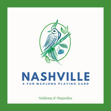 Load image into Gallery viewer, Nashville: A Fun Mahjong Playing Card

