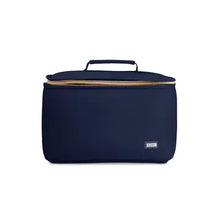 Load image into Gallery viewer, Large Train Case - Navy/ Khaki
