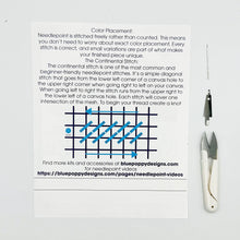Load image into Gallery viewer, Snowman Needlepoint Kit
