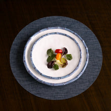 Load image into Gallery viewer, VIDA Bamboo 9&quot; Salad Plate, Blue
