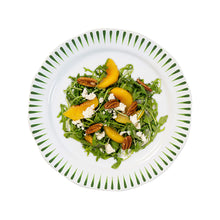 Load image into Gallery viewer, Sitio Stripe Dessert/Salad Plate, Basil
