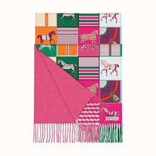 Load image into Gallery viewer, Equestrian Scarf Wrap, Pink
