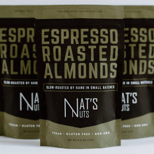 Load image into Gallery viewer, Nat&#39;s Nuts Espresso Roasted Almonds
