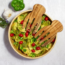 Load image into Gallery viewer, Acacia Wood Salad Hands
