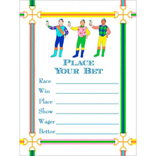 Load image into Gallery viewer, Jockeys &amp; Juleps Kentucky Derby Betting Cards, 10 ct

