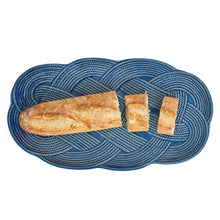 Load image into Gallery viewer, Mystic Knot 15" Hostess Tray, Denim
