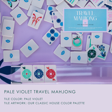 Load image into Gallery viewer, Pale Violet Travel Mahjong Set (as featured on Oprah's O List)
