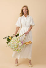Load image into Gallery viewer, On the Road Quilted Tote, Chelsea Gardens
