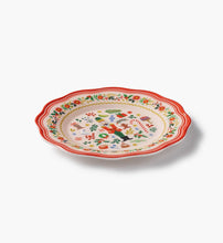 Load image into Gallery viewer, Holly Jolly Nutcracker Melamine Dessert Plates, Assorted Set of 4
