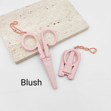 Load image into Gallery viewer, Portable Folding Scissors with Sheath, Blush
