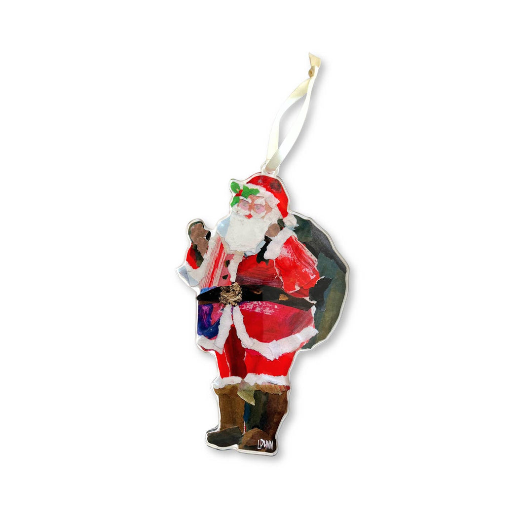 Jolly Ol'Saint Nick Acrylic Ornament