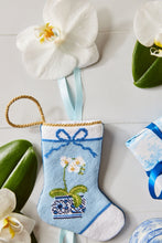 Load image into Gallery viewer, Porcelain Petals Bauble Stocking
